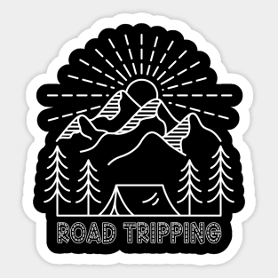 Road Tripping Sticker